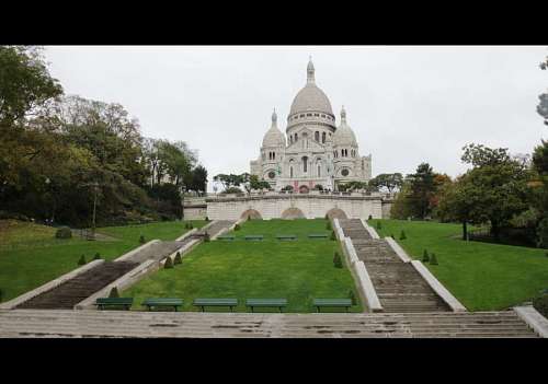 paris-france Sacre Coeur Church in Montmartre, Paris
