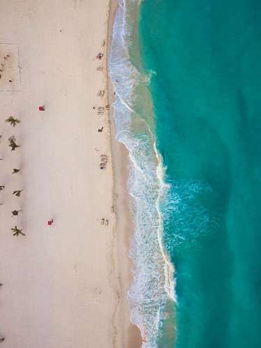 zeny Tropical beach drone view