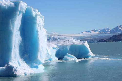 Glacier in Patagonia, Argentina