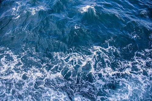 Zenithal sea view background
