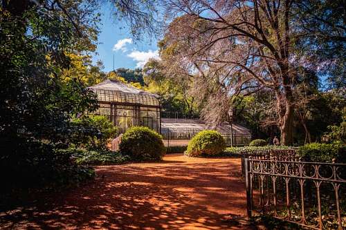 palace Botanical Garden in Buenos Aires, Argentina