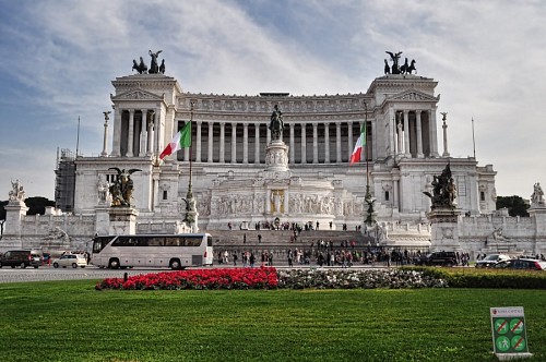 location Piazza venezia, Rome, Italy