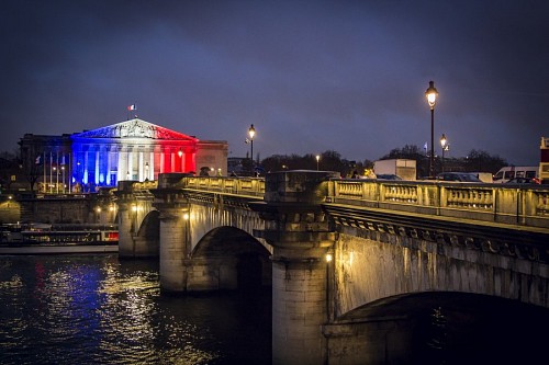 Bridge in Paris, France