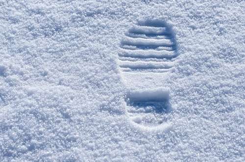 trace-element Footprint in the snow