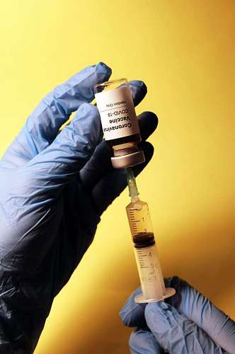 hospital Covid Vaccine jar