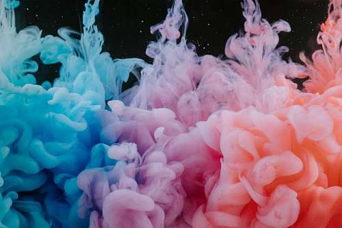 colour Multicolor inks background