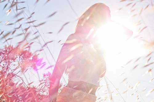 Woman at Sunset