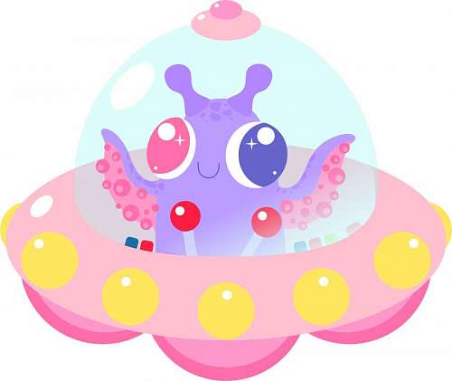Ufo kawaii 