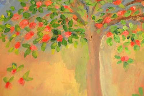 Painting a Tree to Oil