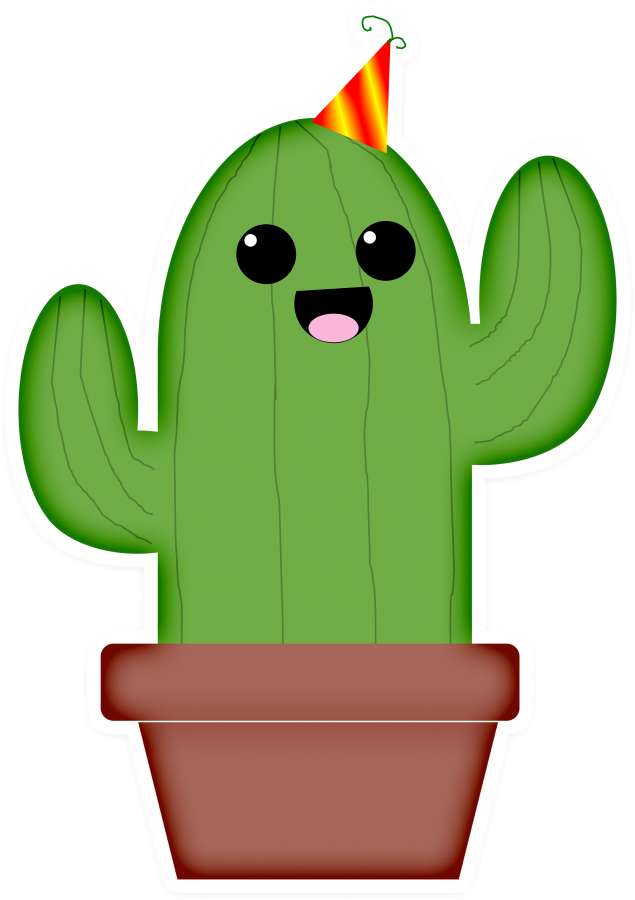 cactus, cute, kawaii, celebration, mexico, desert, succulent, summer, cartoon, drawn, mexico, drawing, plant, party, kawaii wallpapers