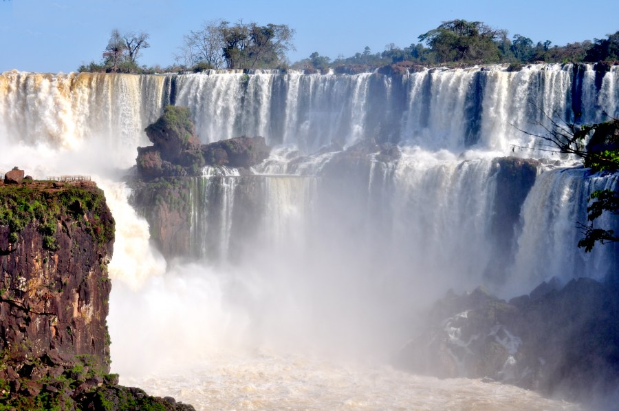 argentina, ecological, falls, iguazu, jungle, landscape, misiones, national, park, rainbow, reserve, river, water, waterfalls, wonder, world, province, 
