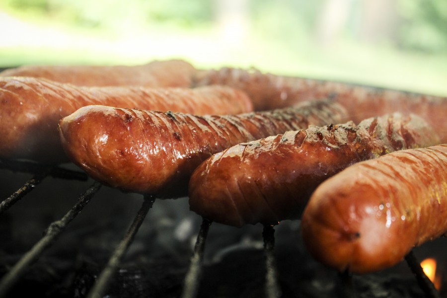 sausage, chorizo, grill, food, concept, nobody, sausage, close-up, cook, cooking,