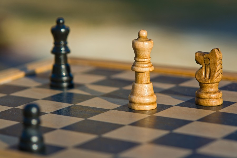 chess, game, king, knight, pawn, strategy, board,