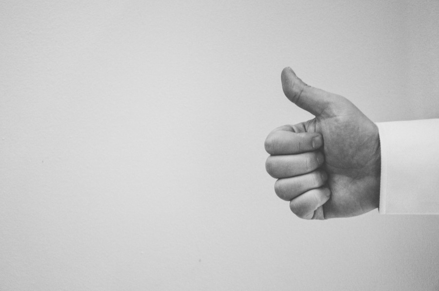 thumbs up, hand, people, black and white, thumb up, thumb, gesture, signal, ok, 
