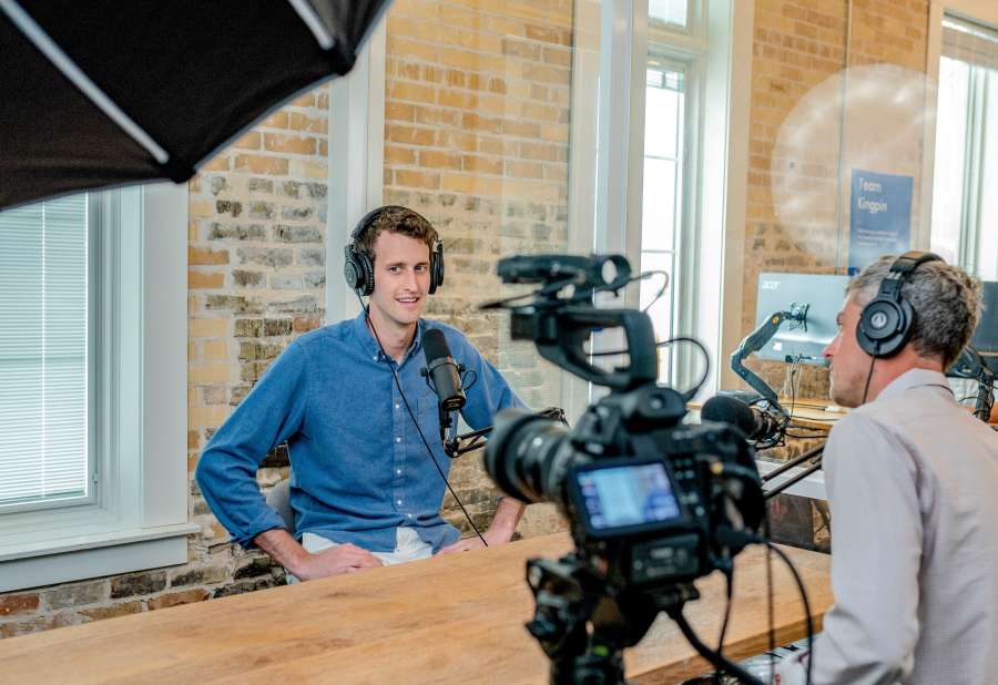 lens, man, technology, camera, tv, professional, adult, people, filming, movie, cameraman, video, modern, studio, microphone
