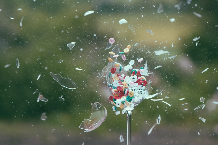background, break, buttons, explode, explosion, green, high speed, wine glass, concept, 