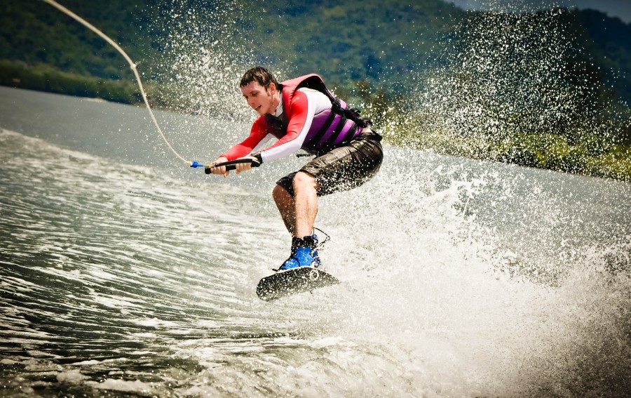 Lake, Stokpic, Water, extreme sport, outdoor, splash, wake board, wake boarding, watersports, wetsuite, 