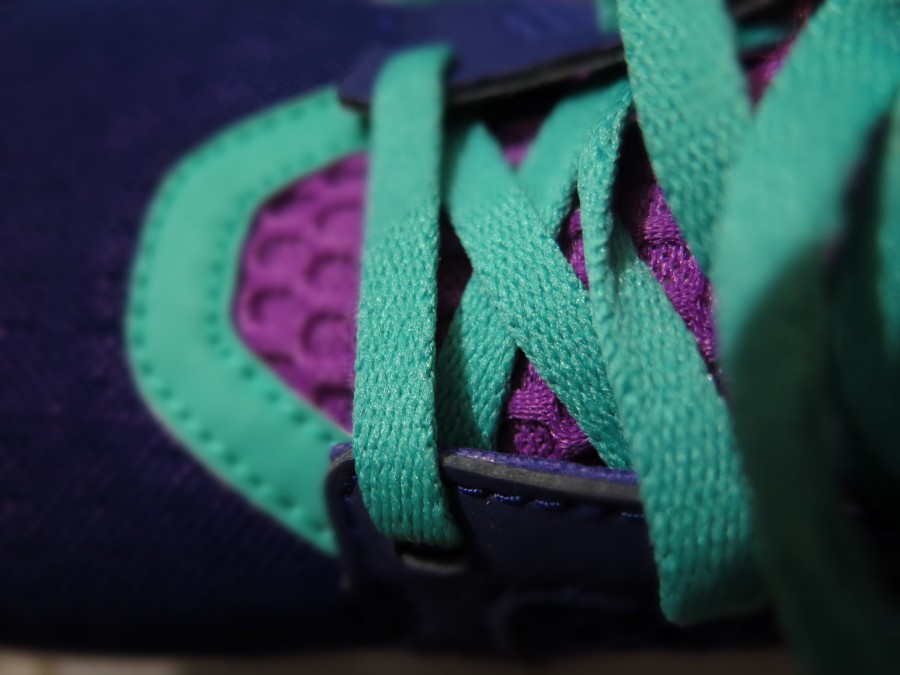 laces, shoe, sport, color, colorful, turquoise, detail, footwear, close-up,