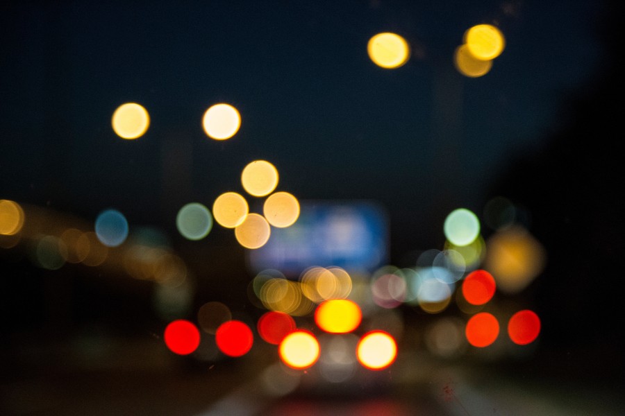 lights, blur, night, background, background, nobody, 4k wallpaper