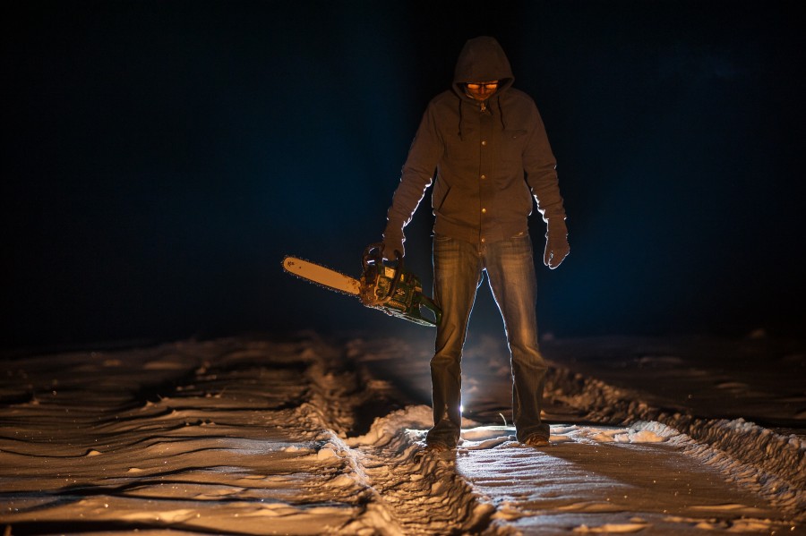 the fear, way, night, death, winter, snow, demon, forest, chainsaw, saw, the darkness, dark, black, the tomb of, killer, offender, horror, scared, scare, danger, hood, kat, the concept of, costume, the human, the fog, male, invisible, a person, warning, fright, character, real, old, scary, a summary of the, the phantom, spook, dead, sign ,