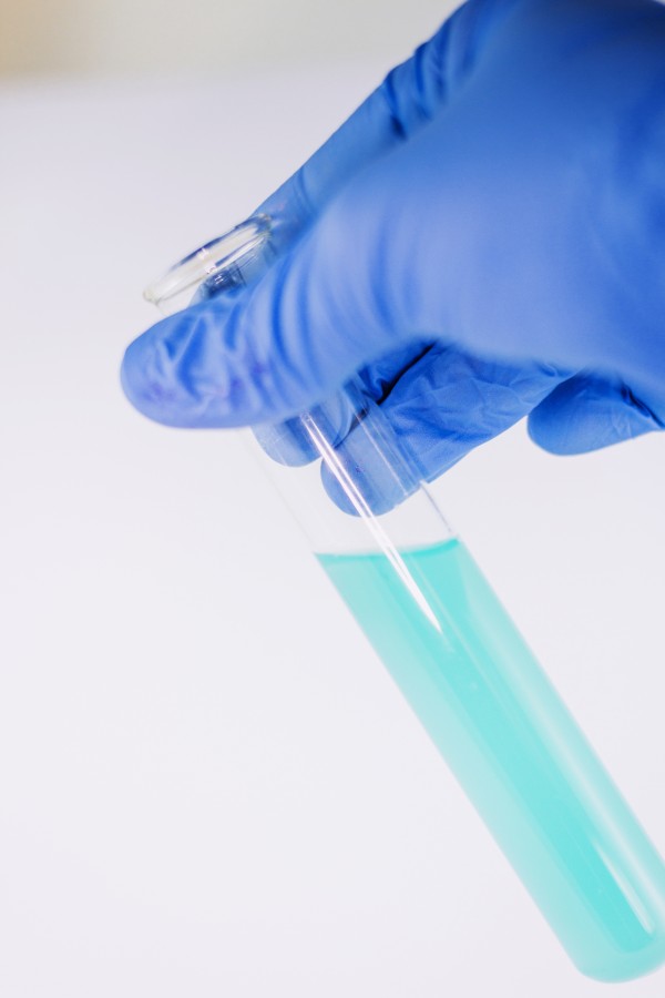 hand, glove, science, scientific, laboratory, test tube, test tube, liquid, project, experiment, medicine, analysis, latex,