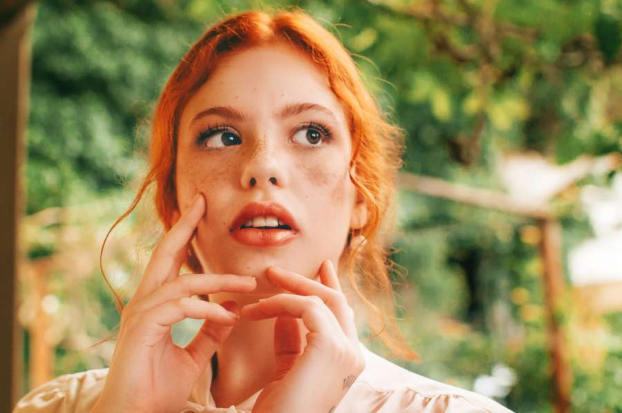 portrait, white, girl, female, person, redhead, background, attractive, young, beautiful, isolated, adult, smile, beauty, one, casual, woman, red, pretty, cute, hair, studio, model, happy, people, positive, teenager, cheerful, lifestyle, hairstyle, lady, fashion, caucasian, ginger, style, teen, tender, natural, outfit, stylish, head, freckles, youth, curly, joy, face, single, modern, shirt, nice