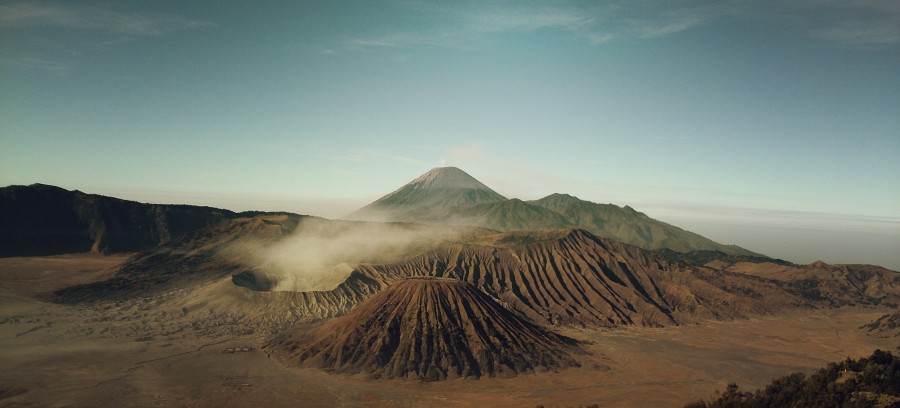 landscape, desert, barren, geyser, steam, nature, nobody, day, hot, heat,