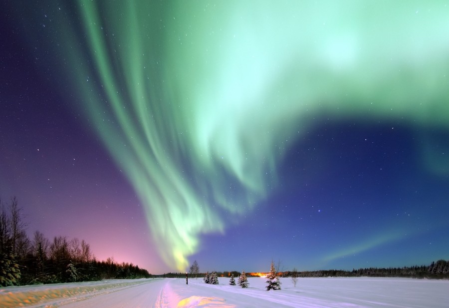 north pole, aurora borealis, landscape, magnetism, polo, land, landscape, colorful, show, nature, shape, wake, boreal