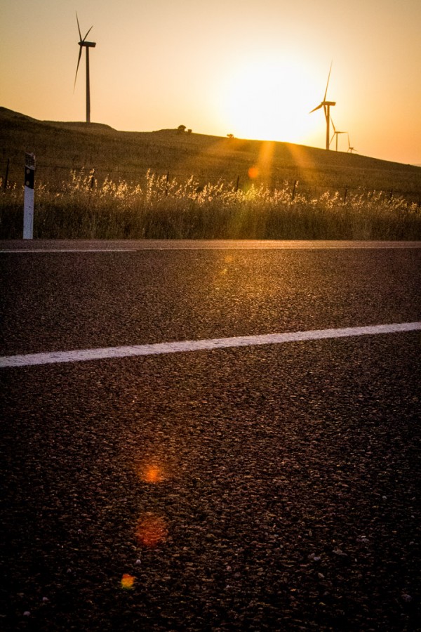 windmills, technology, golf, outdoor, mill, energy, wind, natural, alternative, ecology, environment, sunset, route, 