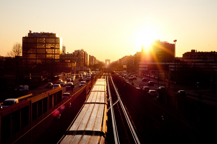 urban, dawn, day, traffic, city, urban landscape, avenue, freeway, 