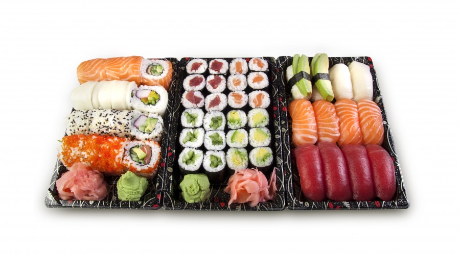comida, sushi, plato, gourmet, pescado, alimento, japones, japon, oriental, nori, popular, almuerzo, cena, comida marina, arroz, sashimi, americano, asia, maki, salmon, variedad, 