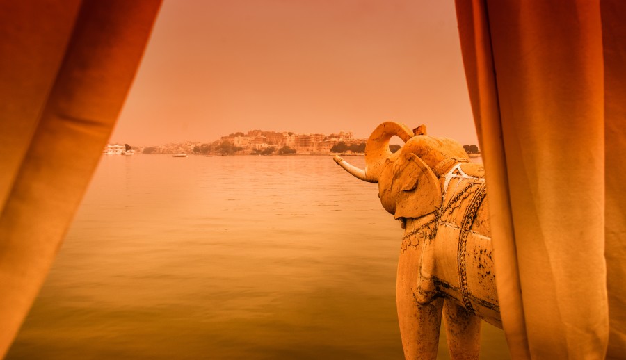 Indian, elephant mandir, castle, asia, Hindi, landscape, india