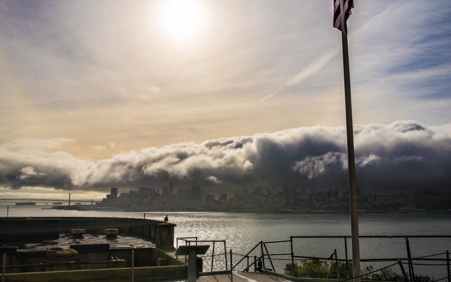 day, outside town, nobody, cloud, clouds, storm, front view, weather, climate,
