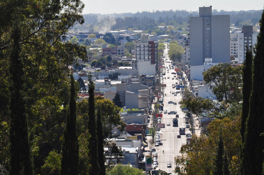 Tandil, Buenos Aires, Argentina, Street, Avenue, Day, City,