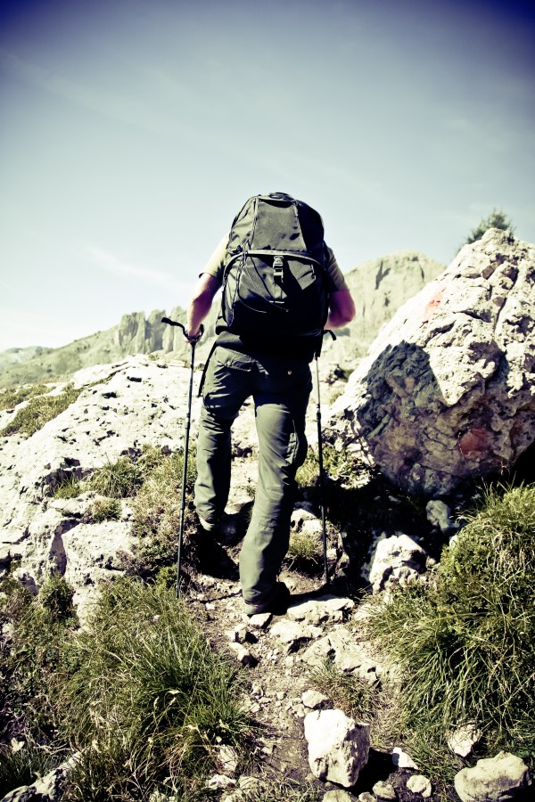 one person, people, man, sport, hiking, climbing, mountain, outdoor,