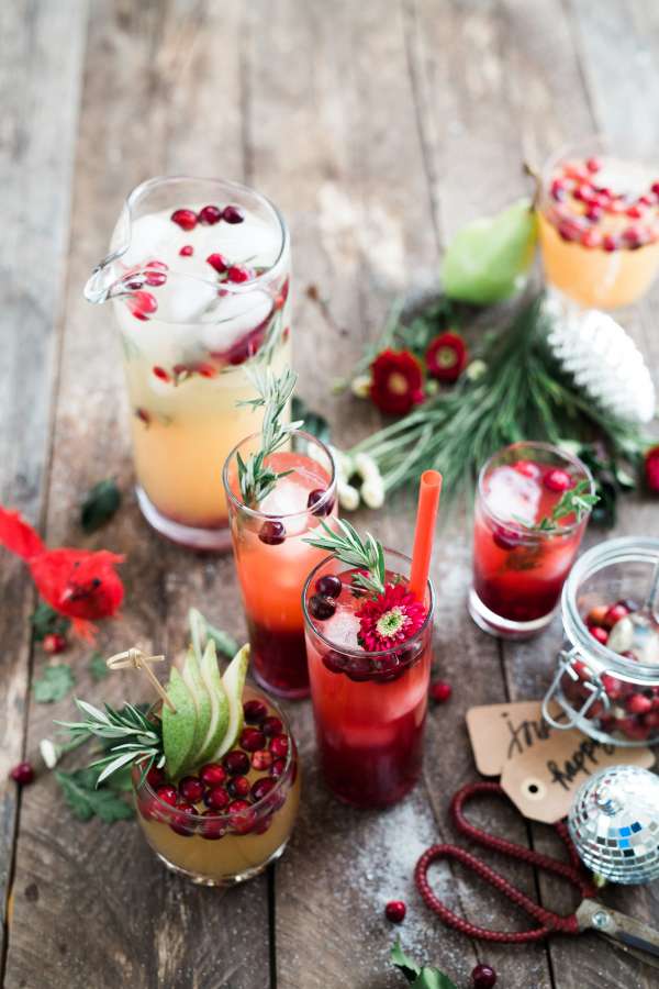 beverage, cocktail, alcoholic drink, fruit, nobody, variety, cherry, fruits, drink, cold, 