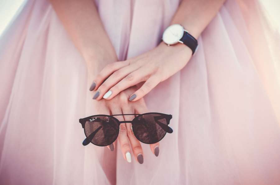 Sunglasses, Hands, Shades, Pink, Accessories, Tutu, Dress, Nail Polish, Nail Varnish, Watch, Summer, nails 