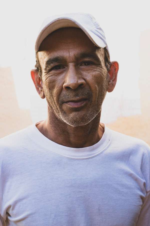 Man, Adult, Brazilian, Staring at Camera, Looking at Camera, Brazil, Latin America, South America, Portrait, Expression, Serious, 40 years, 