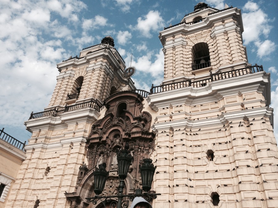 lima, peru, latin america, south america, cathedral, architecture, colonial, church,