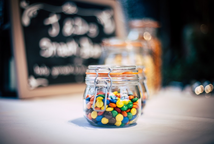 candies, candy, chocolate, colorful, bottle, sweet,  