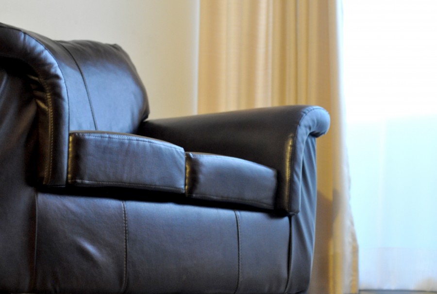 chair, interior, living, leather, brown, nobody, relax, sofa, armchair, 