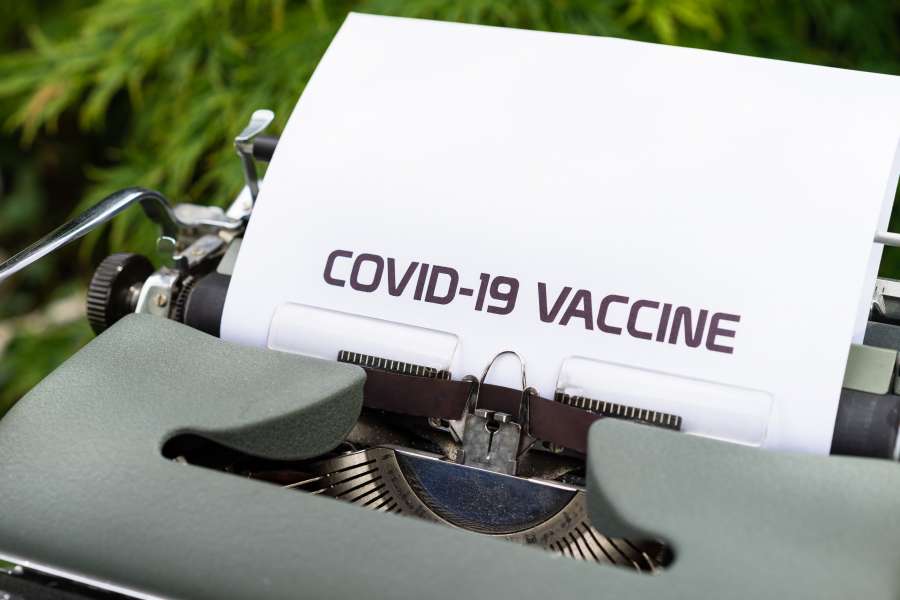 Vaccine, covid, pandemic, epidemic, sheet, typewriter, medicine,