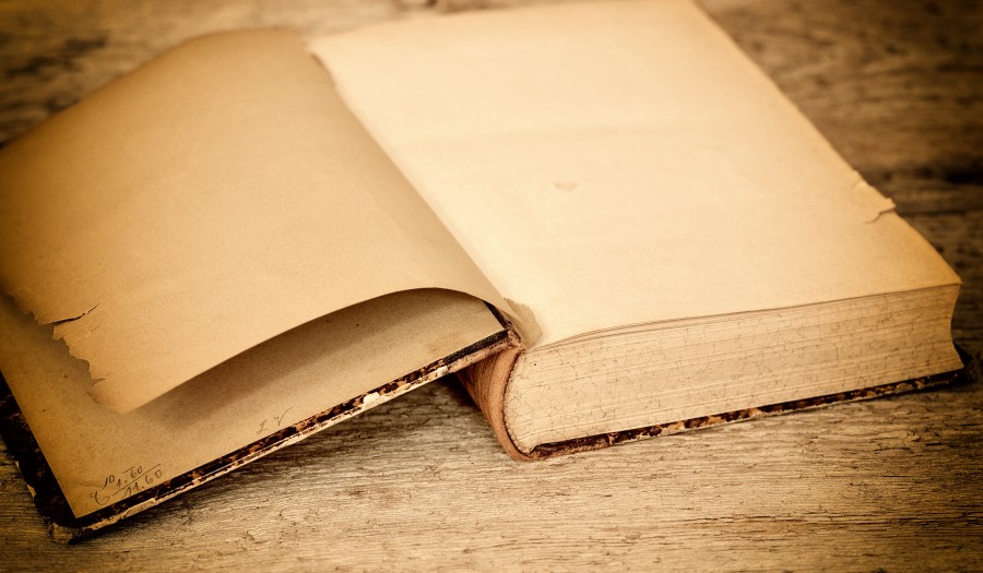 book, old, white, open, page, diary, notepad, past,
