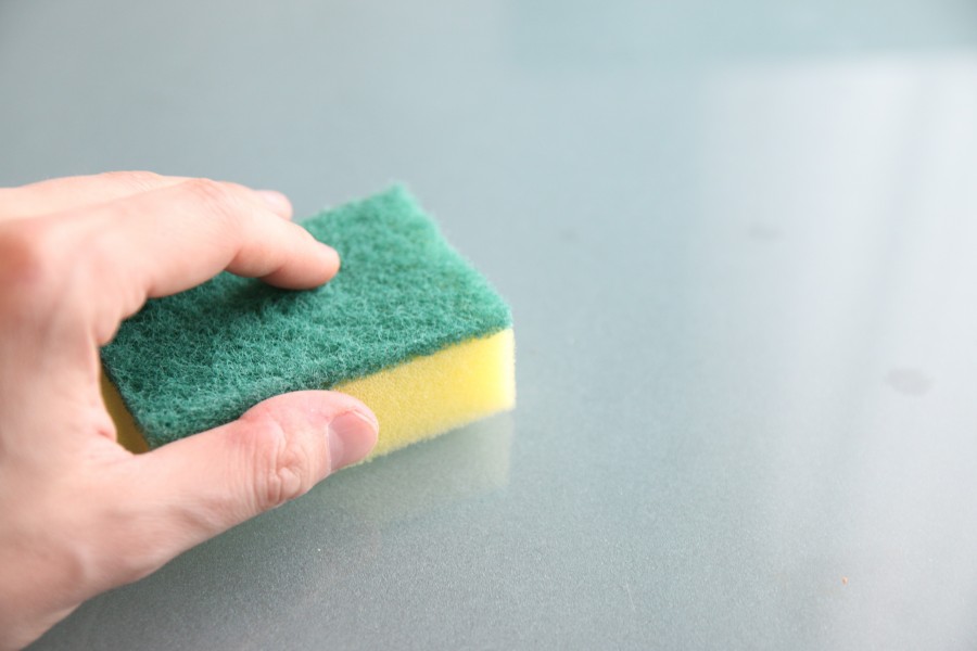 cleaning, detergent, sponge, clean, clean, hand, business, concept, wash