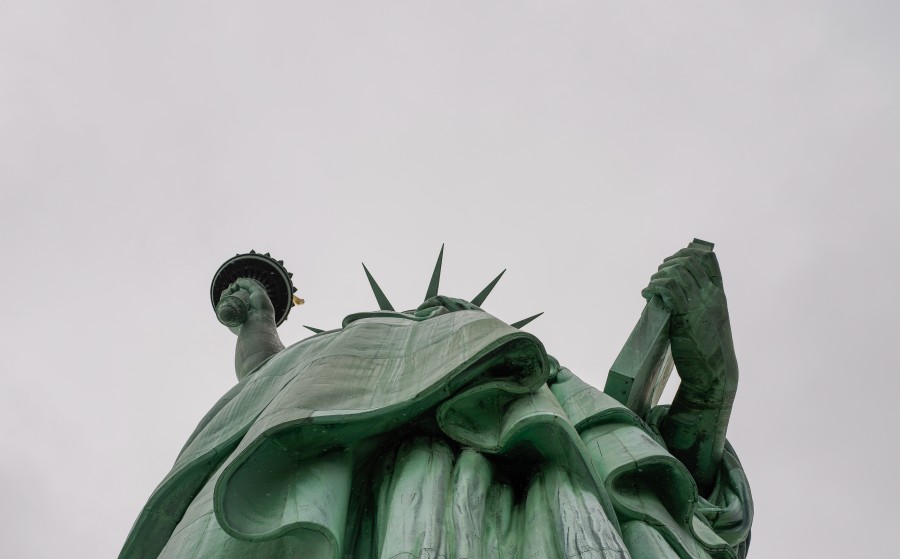 Statue of Liberty, united states, usa, statue, day, close-up, symbol, new york,