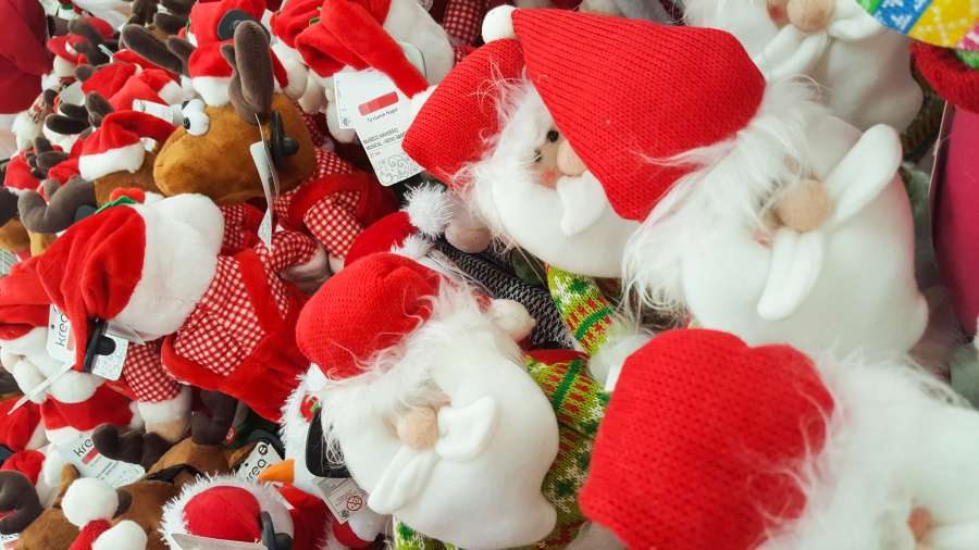 santa, juguetes, navidad, invierno, regalo, navidad, decoración, nieve, papa noel