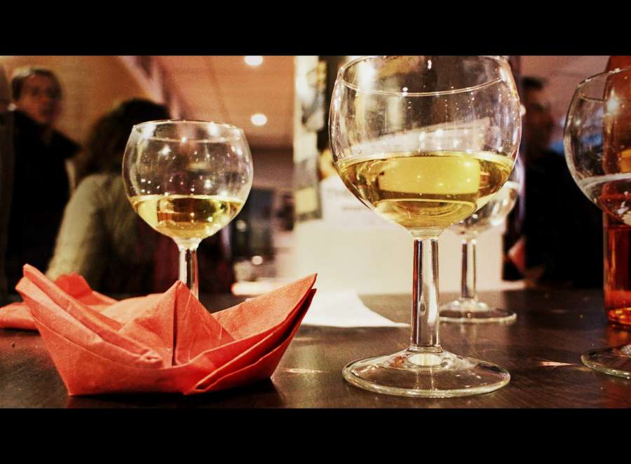 wine, drink, drink, glasses, white, interior, restaurant,
