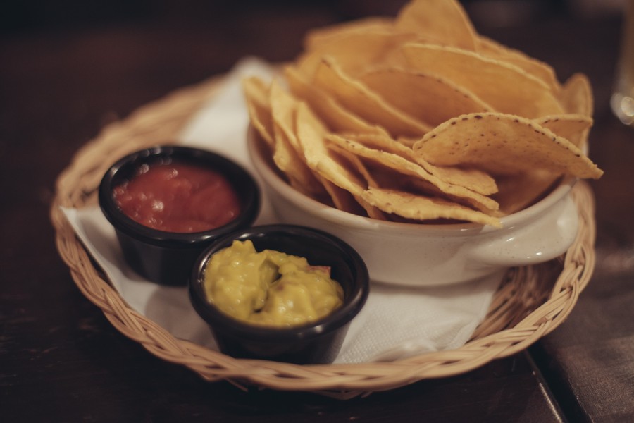 nachos, guacamole, food, avocado, tortilla corn, salsa, ketchup, mexican food