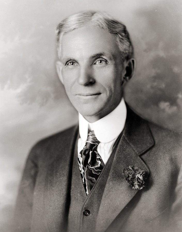 henry ford, personality, character, 1900s, black and white,