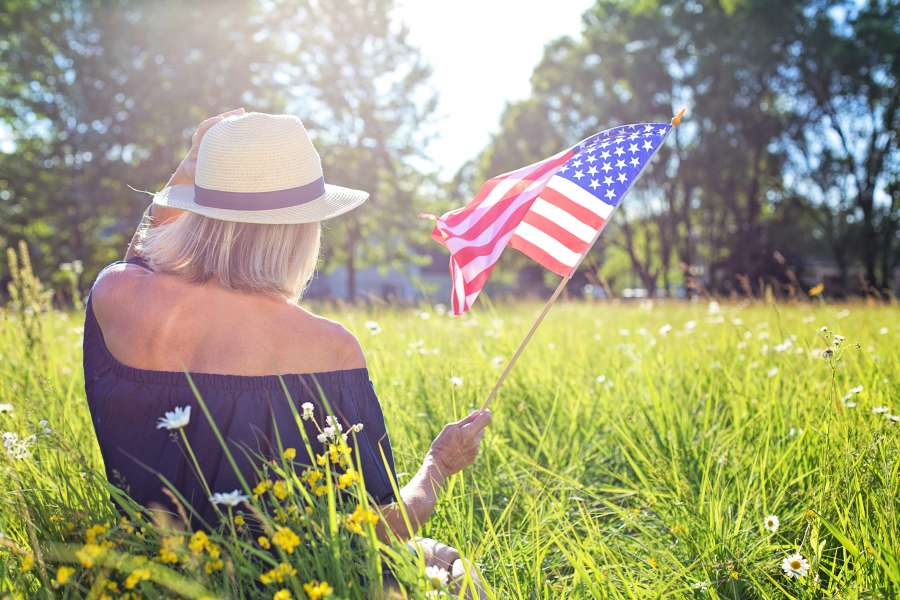 american, independence, usa, day, america, holiday, july, celebration, happy, national, flag, united, freedom, blue, background, red, patriotic, fourth, 4th, patriotism, greeting, design, 4th of july, event, white, states, united states, independence day, country, celebrate, history, nation, 4, fourth of july, liberty, july 4th, july fourth, 4th of july background, flag usa, united states flag, woman, hat, outdoors, 